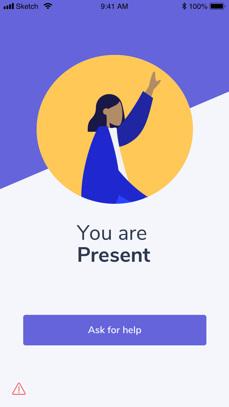 You are present